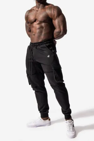 Renegade Cargo Joggers - Black