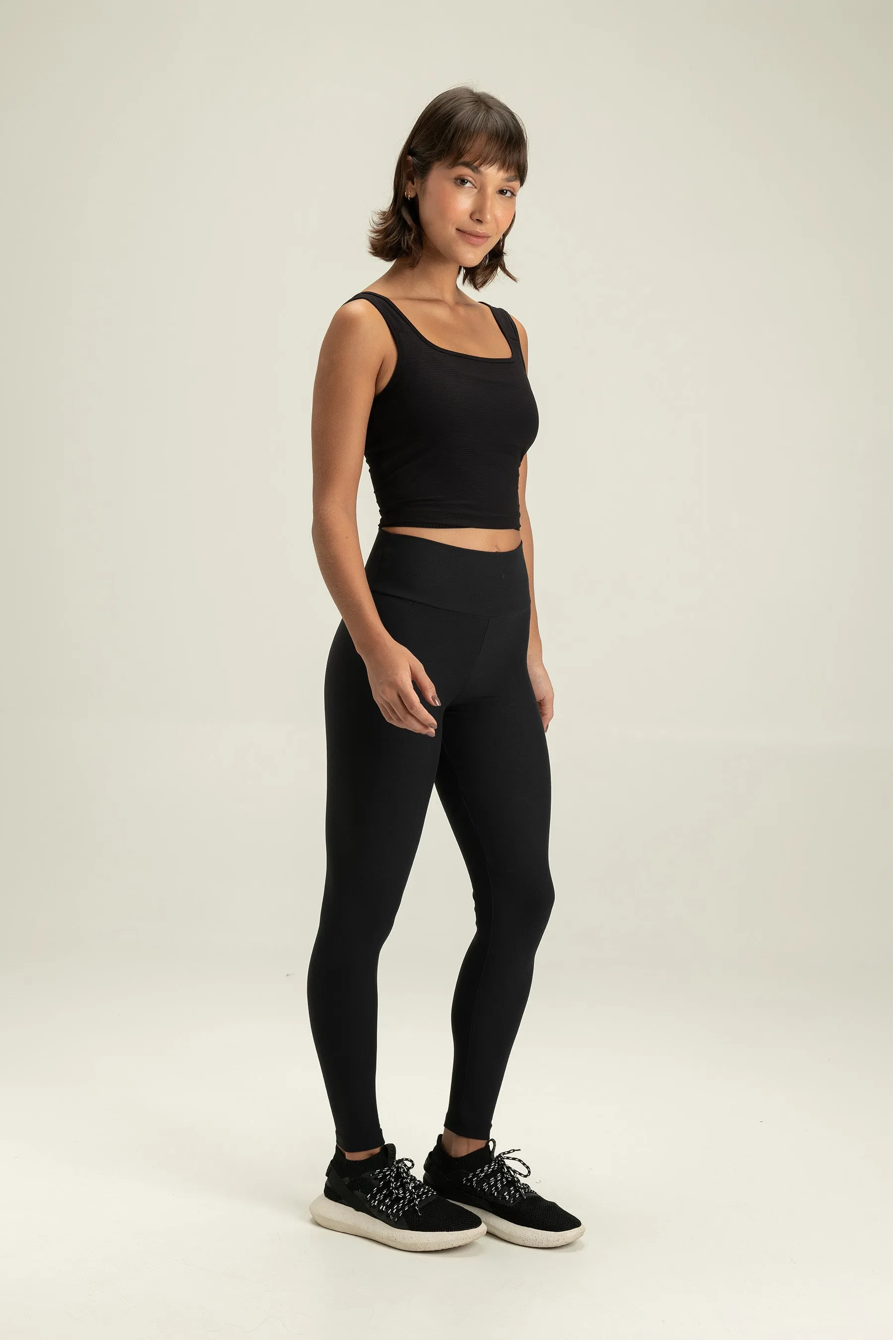 Ribbed Crop Tank