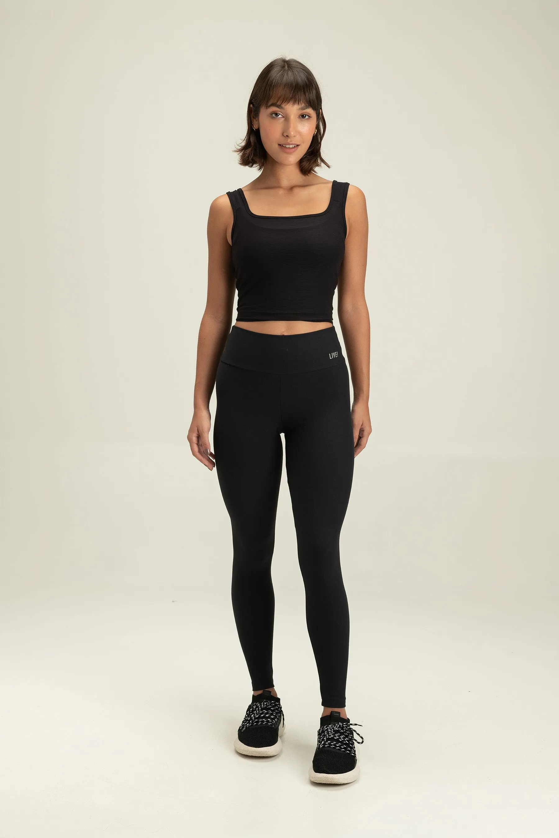 Ribbed Crop Tank