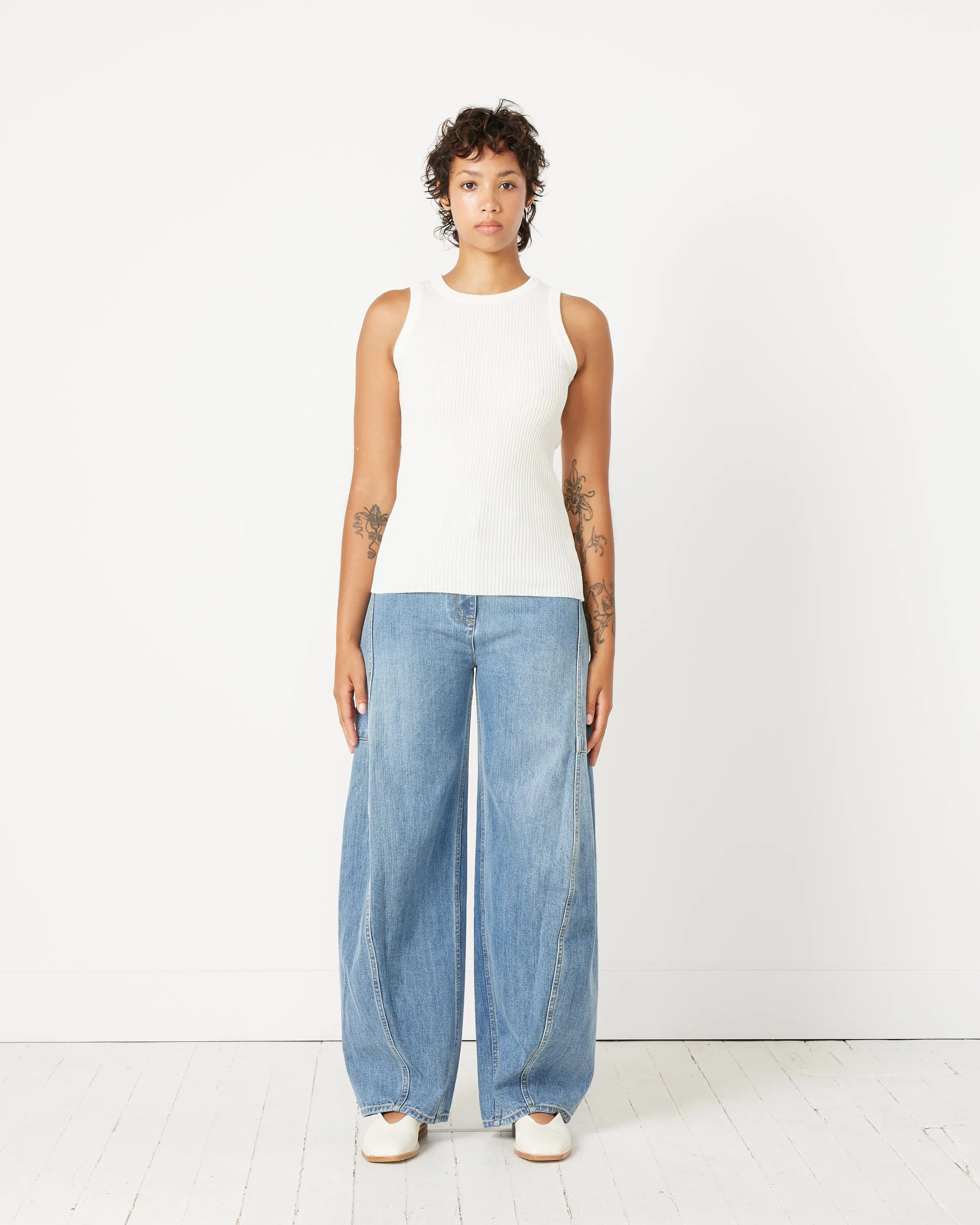 Ribbed Knit Tank
