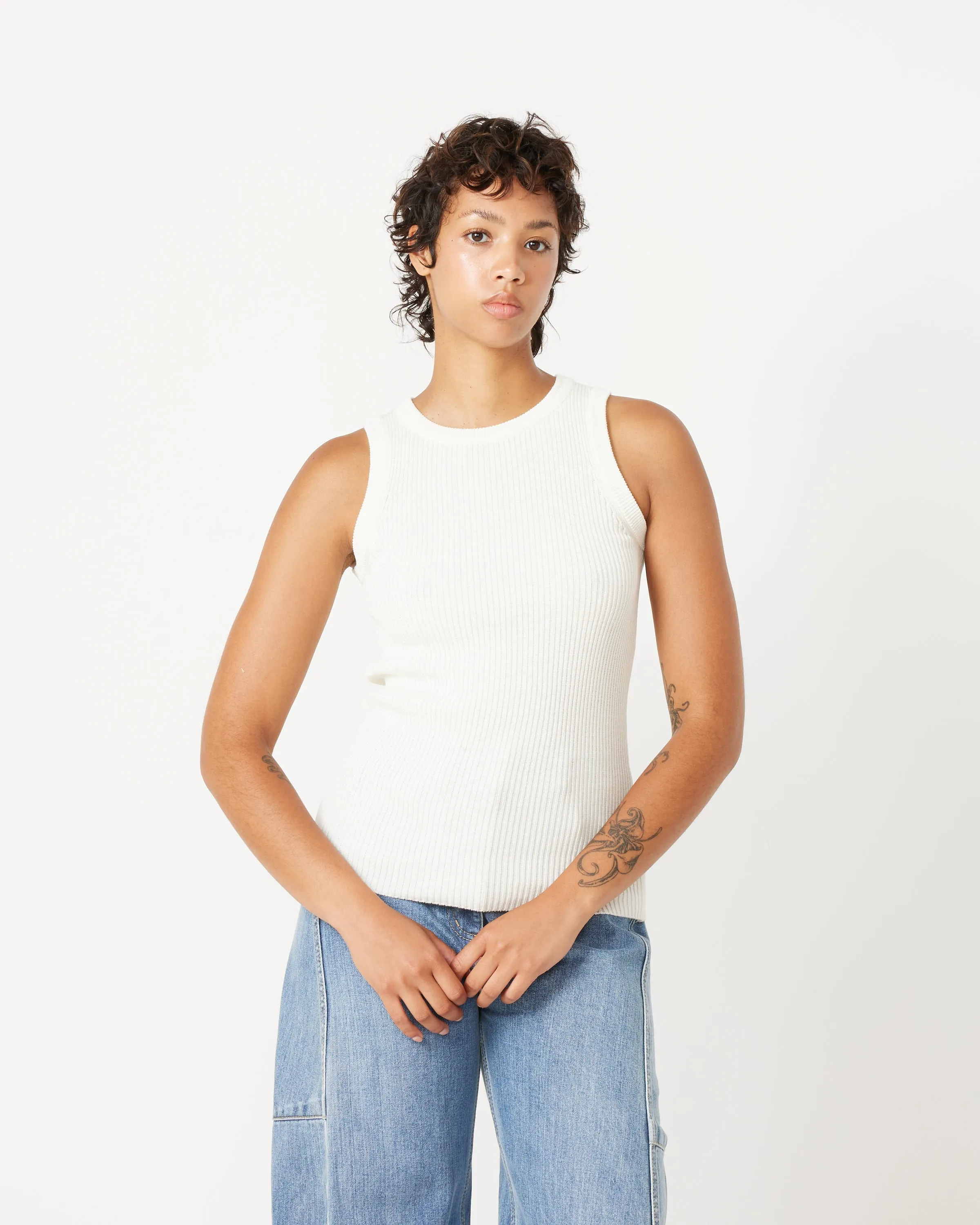 Ribbed Knit Tank