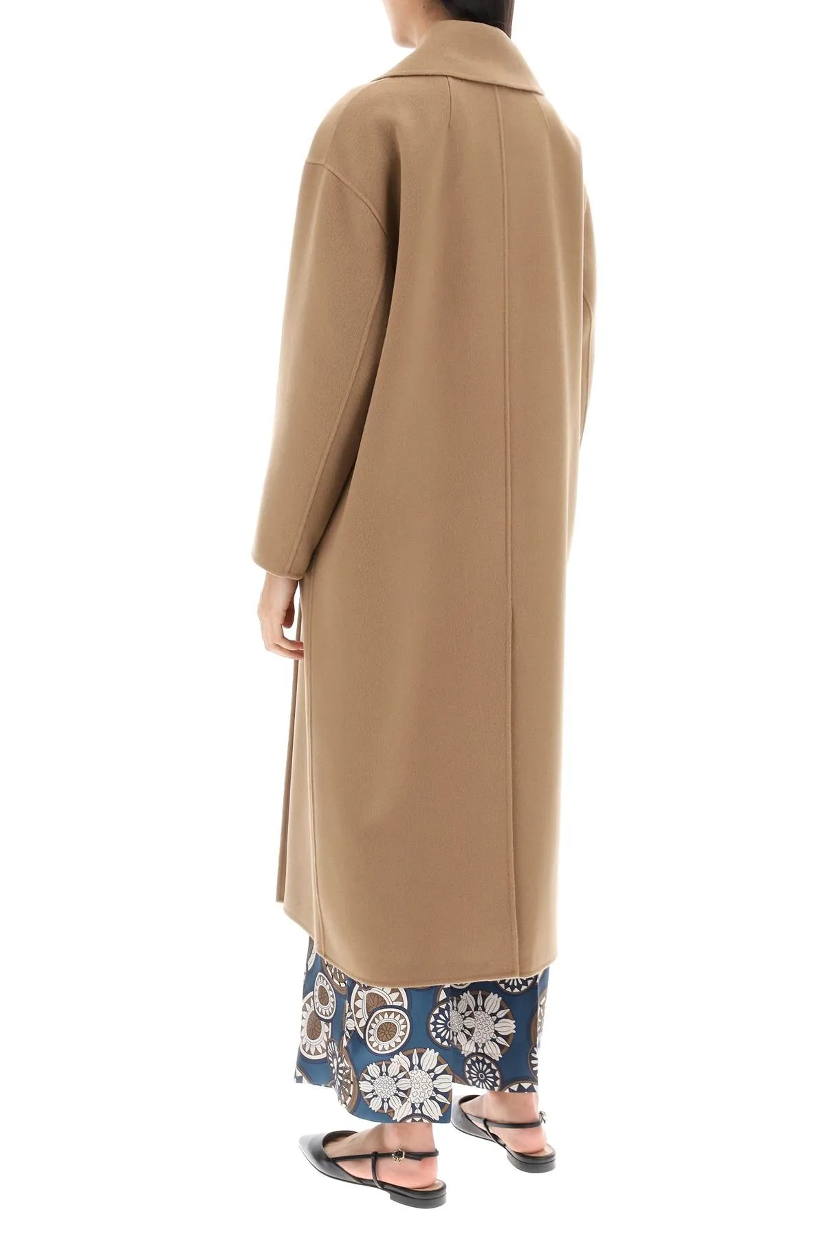 's Max Mara Holland Double-Breasted Wool Coat (Size - 42)