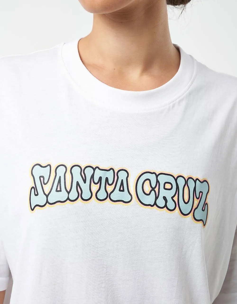 Santa Cruz Galactic Butterfly UK EXCLUSIVE T- Shirt - White