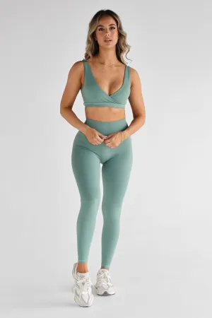 SCULPT Full Length Leggings - Sage
