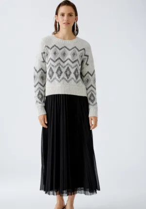 SHEER MIDI SKIRT 90085