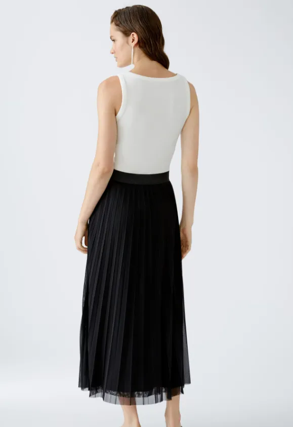 SHEER MIDI SKIRT 90085