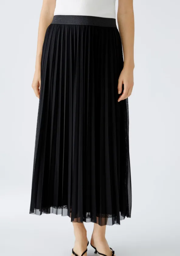 SHEER MIDI SKIRT 90085