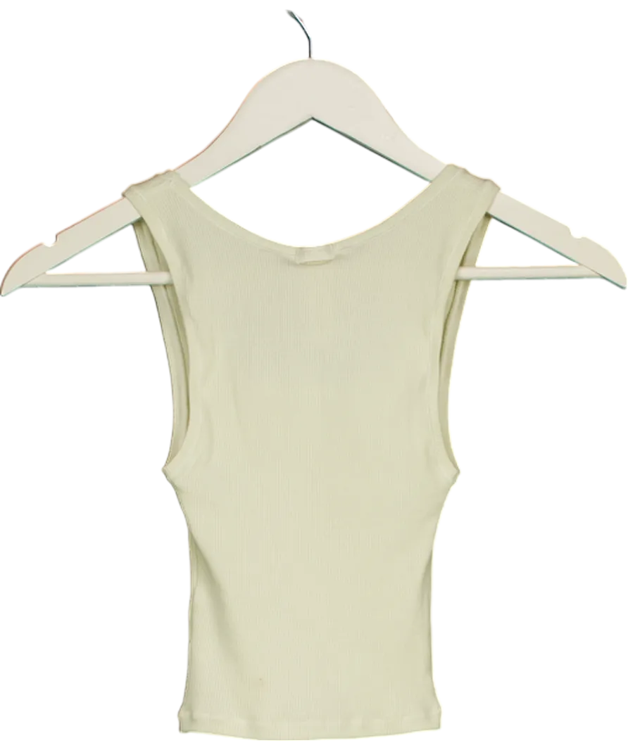 SKIMS Beige Skims Cotton Rib Tank UK XXS
