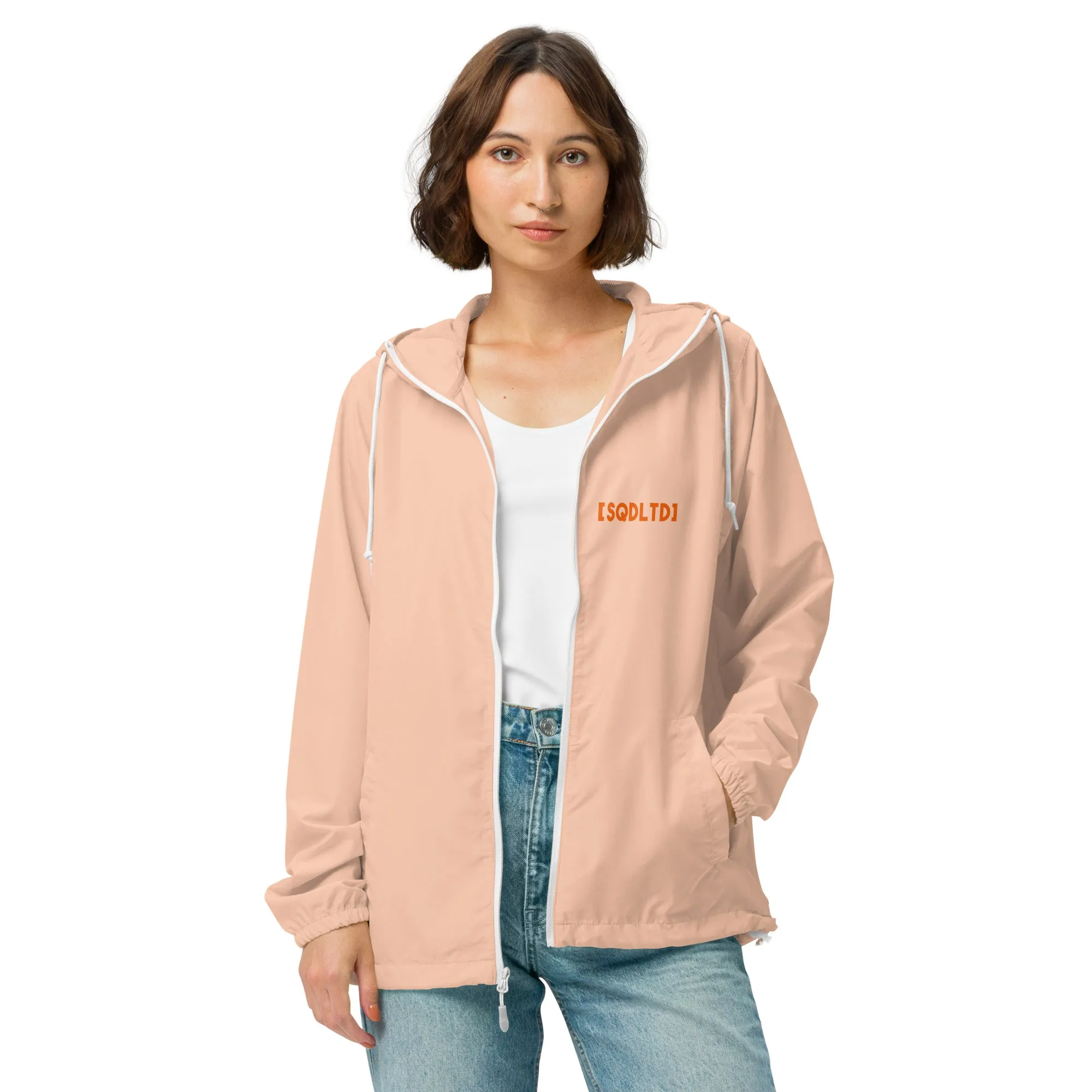 Sqdltd SP23 Unisex lightweight Zip Up windbreaker CT