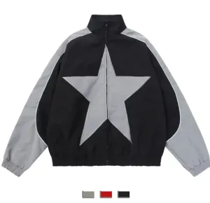 Star Windbreaker Jacket