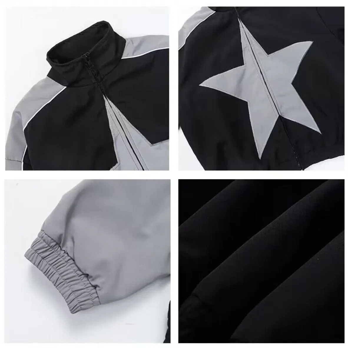 Star Windbreaker Jacket