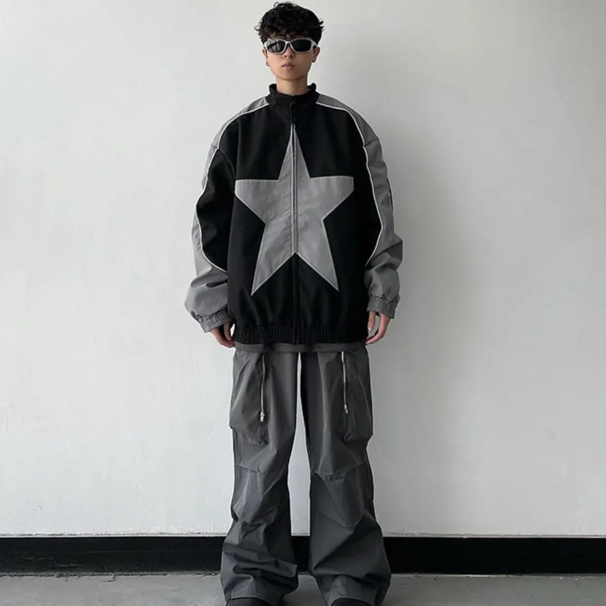 Star Windbreaker Jacket