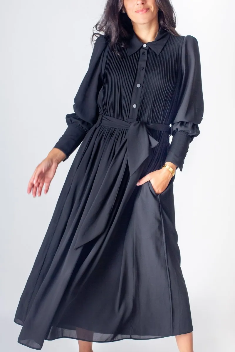 TARS DRESS (BLACK)