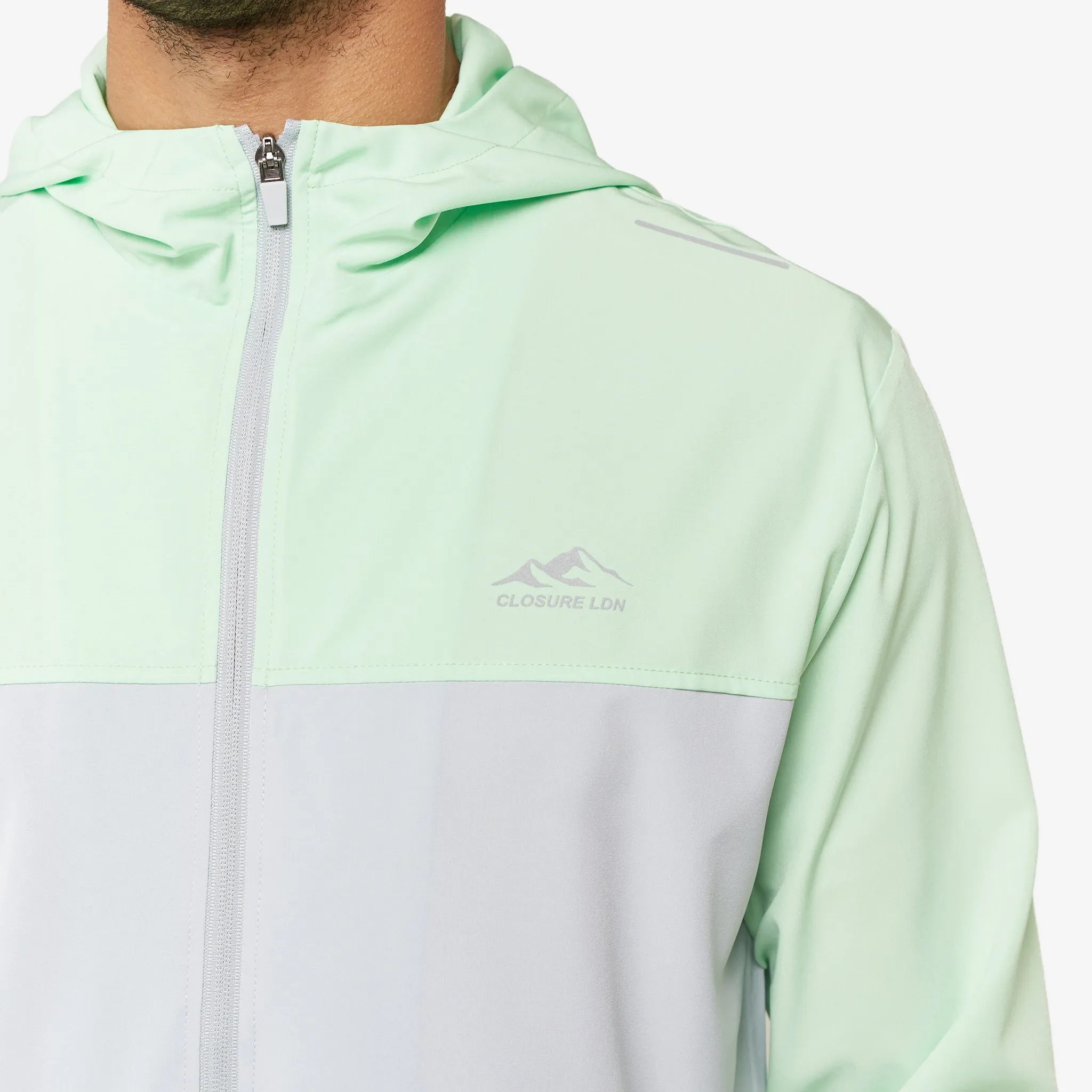 Tech Windbreaker Twinset | Mint