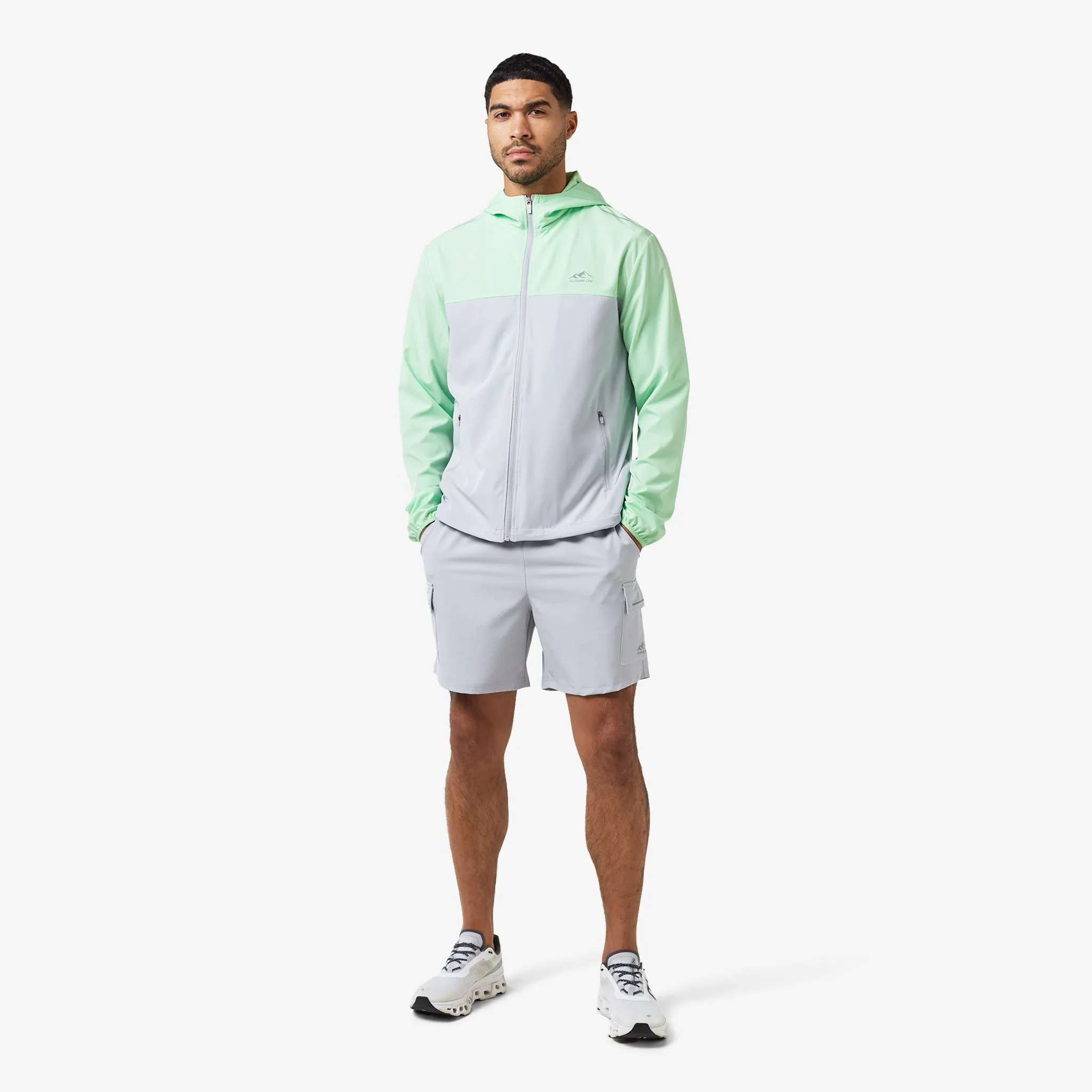 Tech Windbreaker Twinset | Mint