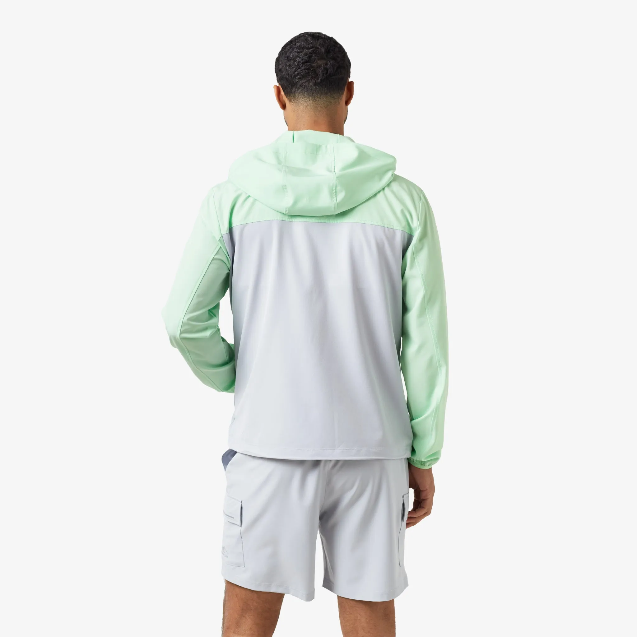 Tech Windbreaker Twinset | Mint