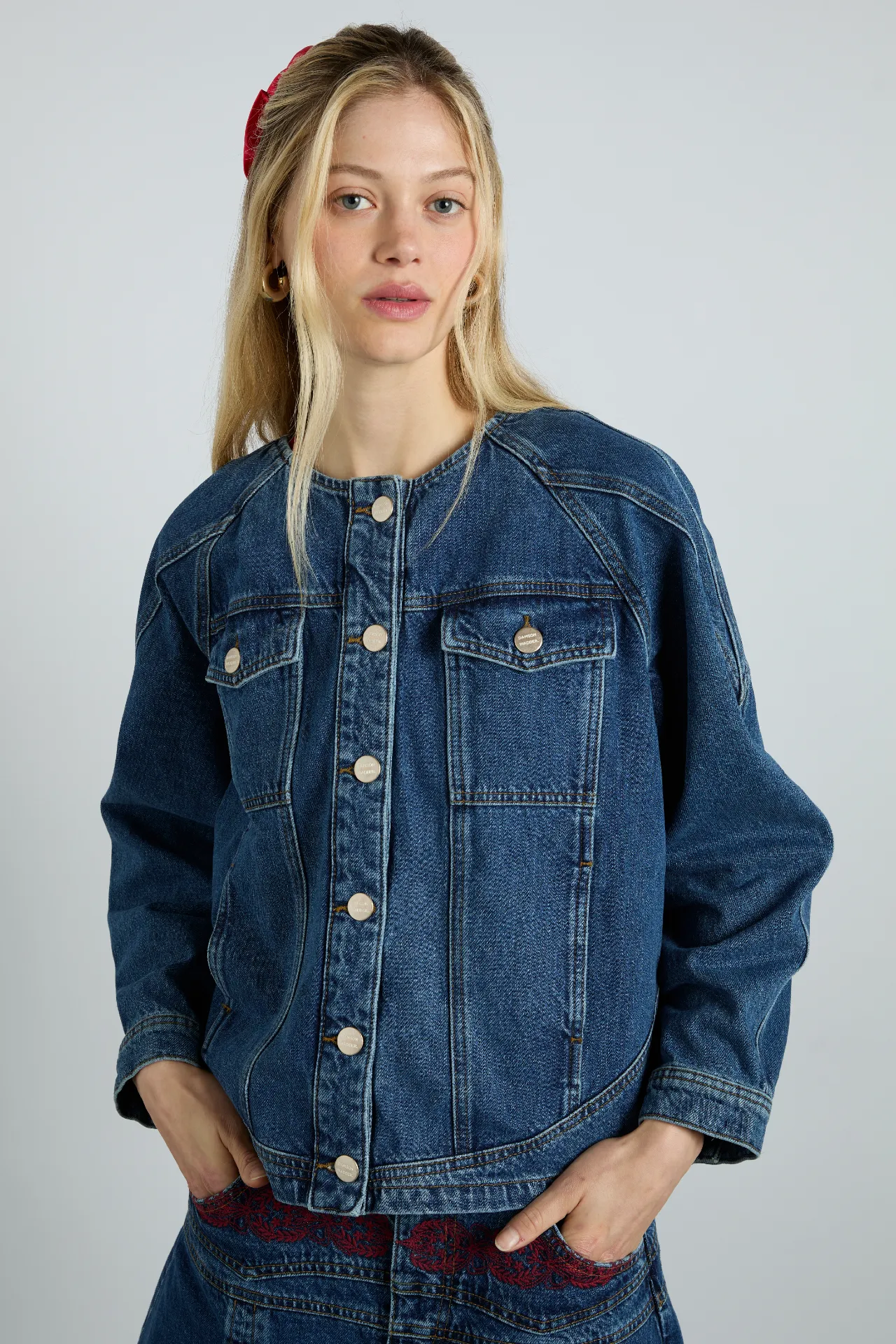 vanessa jacket - texas wash