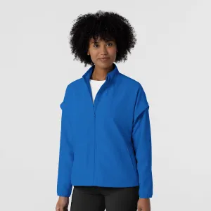 Women's BreezeBreaker Scrub Jacket - Royal