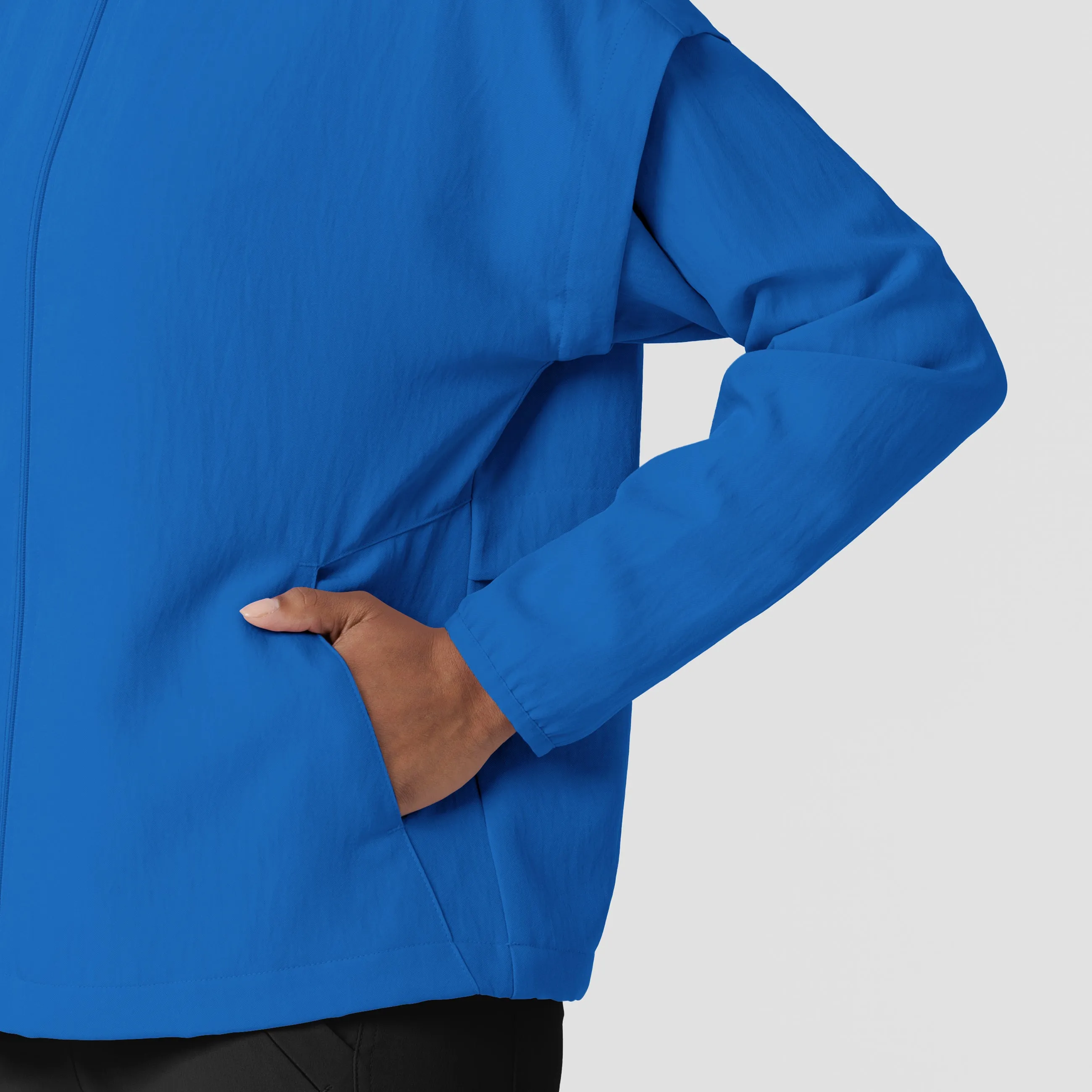 Women's BreezeBreaker Scrub Jacket - Royal