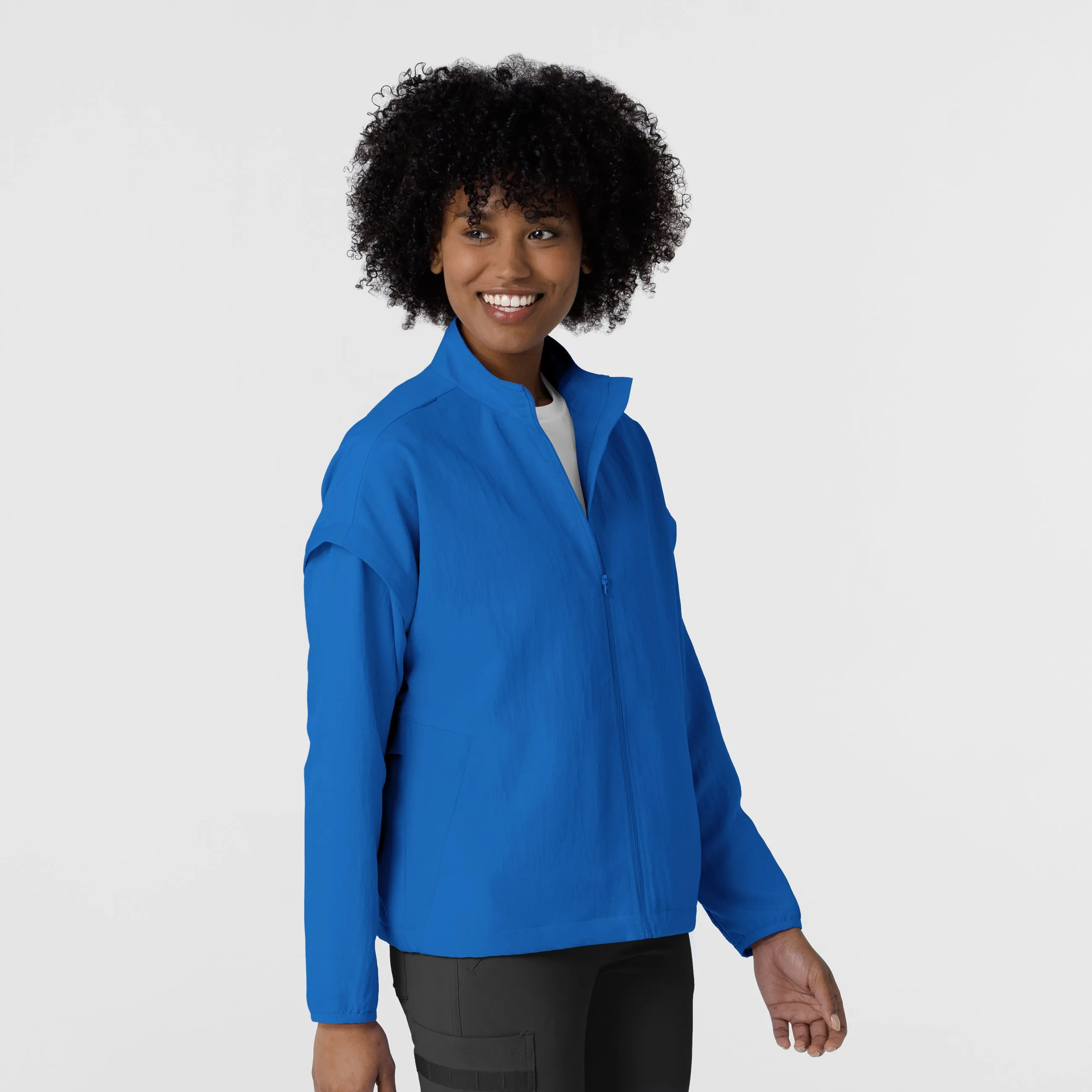 Women's BreezeBreaker Scrub Jacket - Royal
