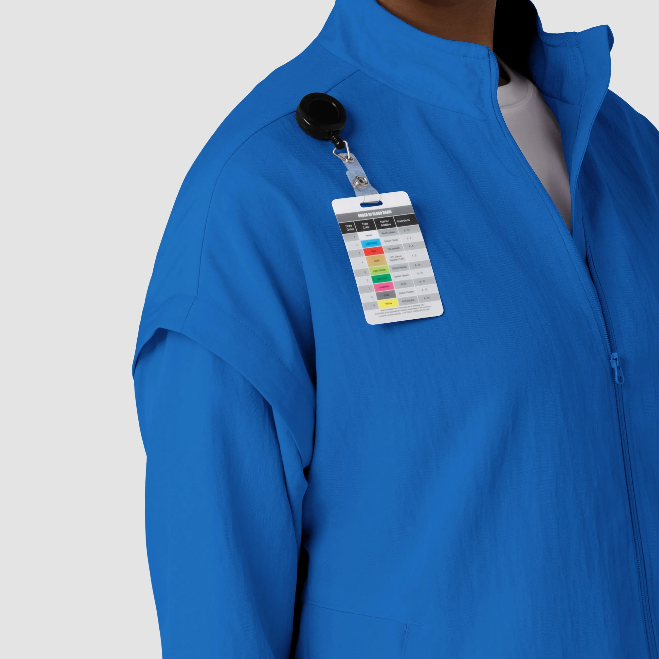 Women's BreezeBreaker Scrub Jacket - Royal